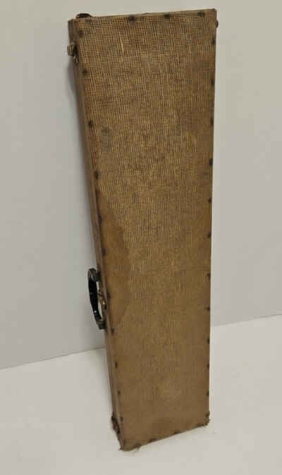 Vintage Tweed National Electric Lap Steel Guitar Carrying Case Handle Clasp