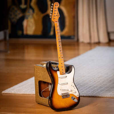 Fender Stratocaster 1954 RARE Early Two Digit Serial Number - Sunburst