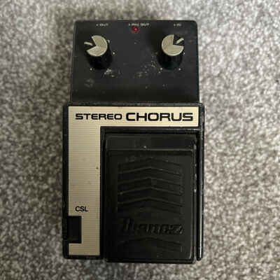 Ibanez CSL Stereo Chorus Vintage Guitar Pedal, Made In Japan, Free P&P