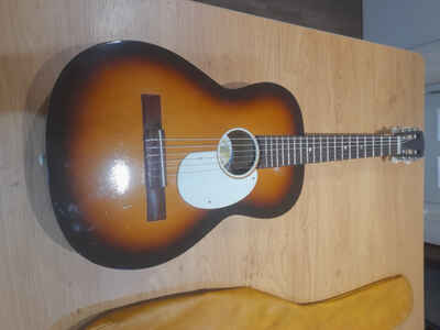 Parlour Acoustic Guitar K Kansas Vintage