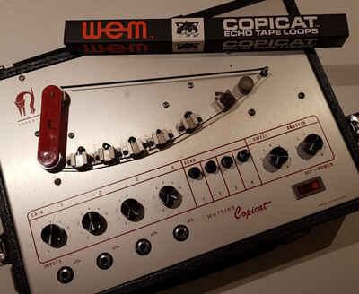 WEM Watkins Copycat Super IC. Inkl 10 Ersatz-Tapes. Frisch gewartet