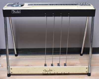 1960s Fender S8 400 Single Neck 8-String Pedal Steel Guitar Desert Sand w / OHSC