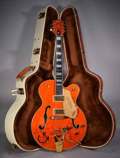 1989 Gretsch  6120W Hollow Body Nashville Western | Orange Finish W / OHSC