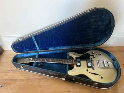 1971 Yamaha SA50B Semi Acoustic Pearl Glacier Vintage Rare SA50