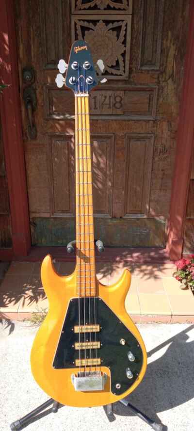 All Original Vintage 1977 Gibson Grabber G-3 Bass Guitar