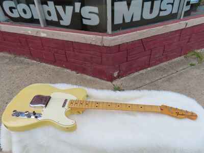 FENDER TELECASTER 1973 BLONDE 1 OWNER CLEAN hang tag! [VIDEO]