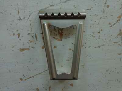 Vintage Parlor Guitar Tailpiece - Bell Regal Kay Harmony - Relic Look