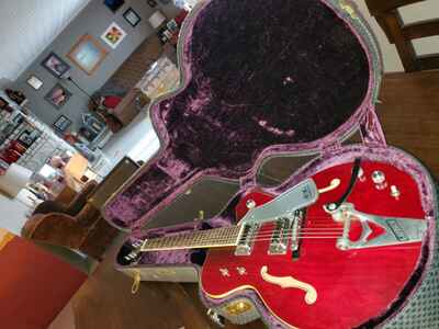 1973 Gretsch 7655 Chet Atkins Tennessean Red and Chrome, hardcase