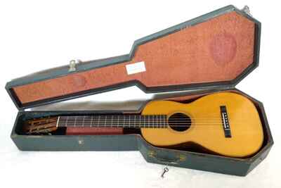 Vintage Martin 2 1 / 2 - 17 Acoustic Parlor Guitar w / Original Case from Late 1800s
