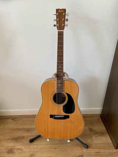 1979 Fender F-65 Dreadnought Acoustic Guitar