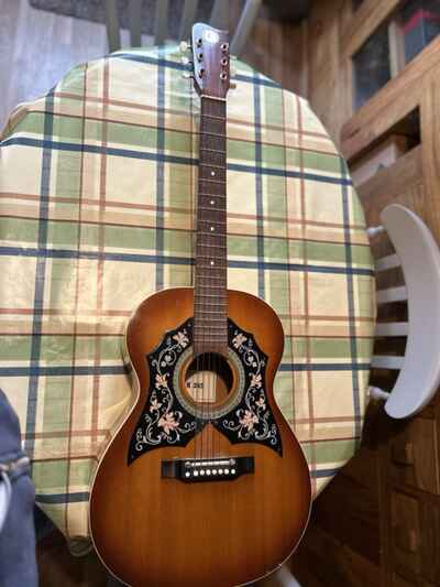 vintage Kay acoustic guitar, Model K345