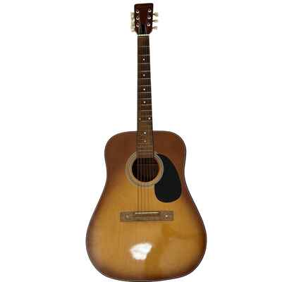 Ensenada Accoustic Guitar Classic 6-String with Hard Case 1970s Vintage (FG-40?)