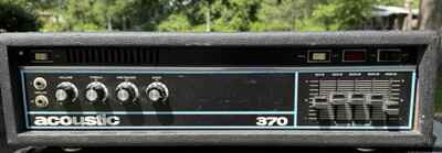 1970s Acoustic Control Corporation 370 Bass Guitar Amp Head Vintage