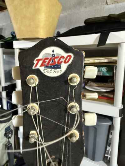 1964-1968 Teisco EP 9T Del Rey Electric Guitar "Dark Sunburst"