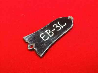 VINTAGE 1969 USA GIBSON EB 3L BASS GUITAR TRUSS COVER  REPAIRED 1970 1971
