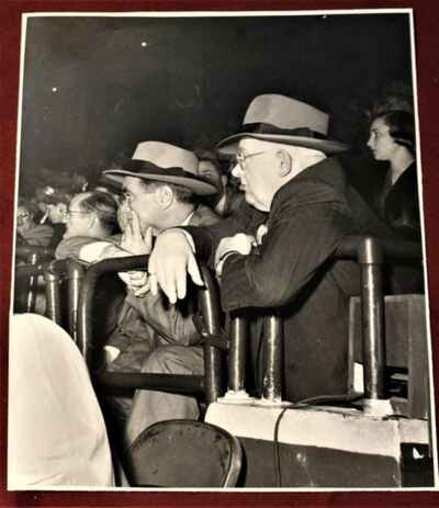 1952 Original Detroit Red Wings Photo Jack Adams James Norris Olympia Stadium!