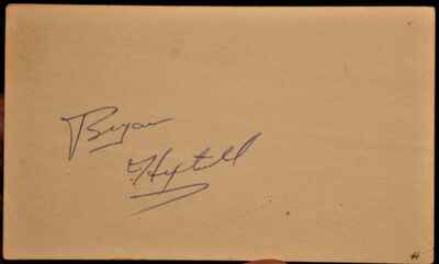 Vintage Bryan Hextall Sr. 1930