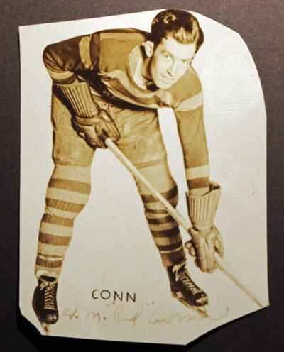 Rare Maitland Red Conn New York Americans 1933-35 Photo Autograph Cut dec. 1964!