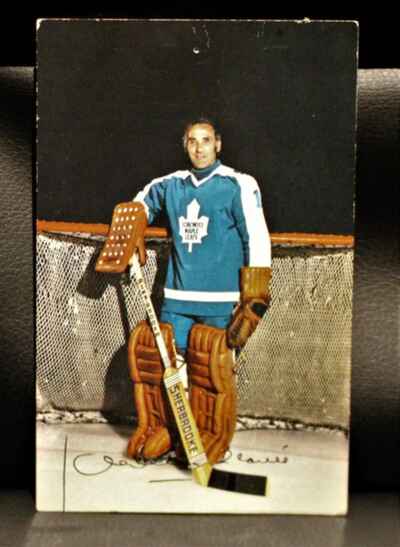 Vintage Jacques Plante Signed 1970