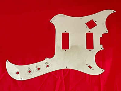 VINTAGE TEISCO Metal Pickguard GUYATONE Kawai Chrome MIJ Japan Part