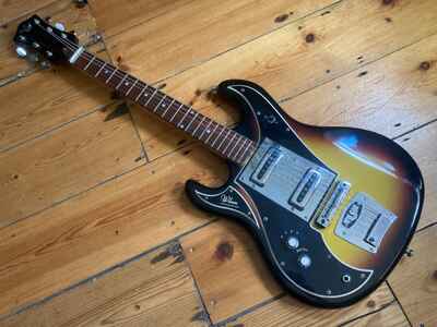 1960s / 70s Wilson ( WEM ) Sapphire Electric Guitar Left Handed