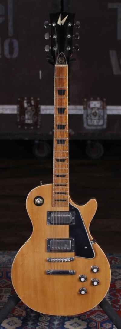 Vintage Kay (Taiwan) Custom Circa. 1970s K-30 Lawsuit Electric Guitar - Natural