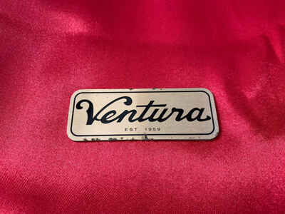 Vintage Ventura Guitar LOGO Emblem Badge ORIGINAL Teisco Japan Part