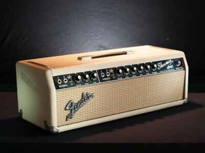 Vintage 1964 Blonde Fender Showman Guitar Tube Head AB763
