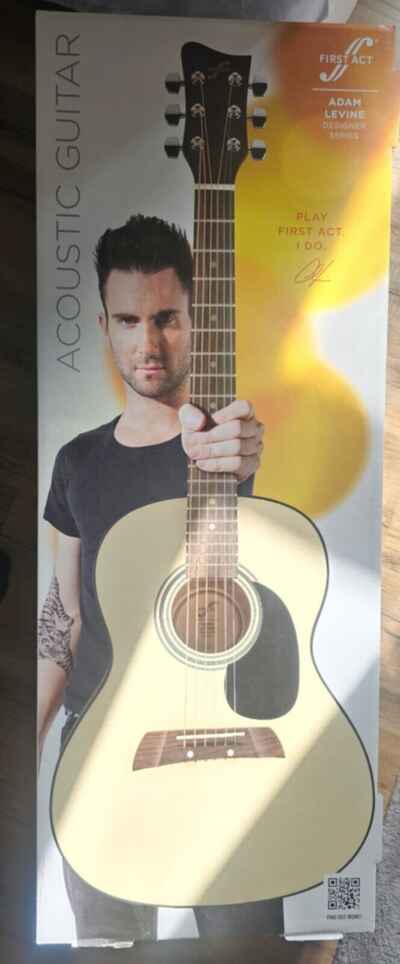 First Act Adam Levine AL363 Designer Series Acoustic Guitar Never Played