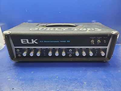 Elk Viking 103 Vintage Tube Guitar Amp Head w /  Reverb & Tremolo, EL34, Japan