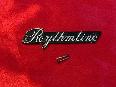 Vintage 1960s Rythmline Guitar Logo Badge Teisco Japan Part Reythmline