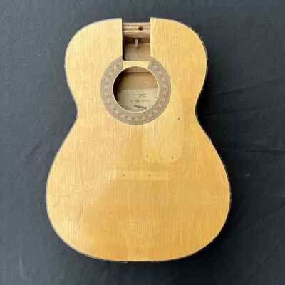 Vintage 1960??s Wooden Acoustic Guitar Body 18??