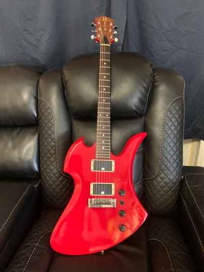 B C. Rich Mockingbird Electric Guitar 1984 NJ Series Red