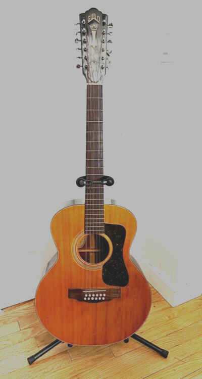 VINTAGE GUILD F112 - 12 String Guitar & Original Hard Case