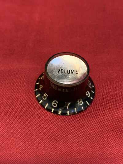 Vintage 1960s Gibson Black VOLUME Knob ES-335tdc SG Standard Custom 1961