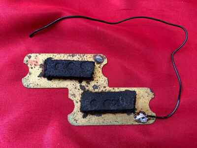 1972 FENDER PRECISION BASS PICKUP BRASS SHIELD PLATE USA