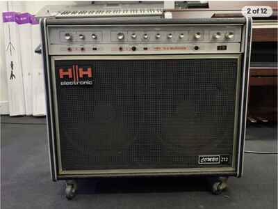 Vintage HH VS Musician Reverb 2x12 Combo Amplifier 1970s  Guitar Amp Amplifier