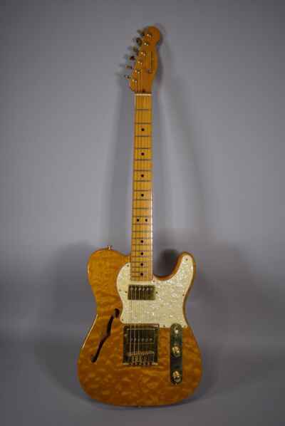 1983 John Carruthers Custom Built Natural Finish T-Style Thinline Electric