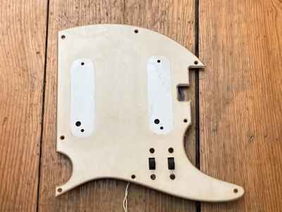 Vintage Jedson Teisco Telecaster Guitar Scratch Plate Pick Guard Japan 1960s