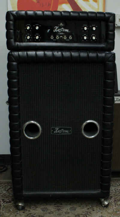 1968 Kustom K200B Tuck And Roll Head + 2x15 Cab