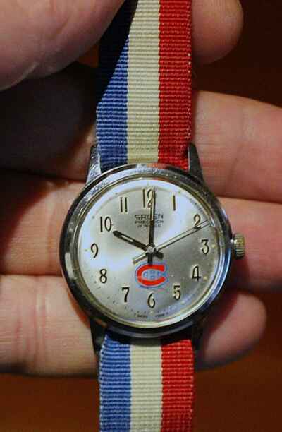 Rare Vintage 1970 Gruen Montreal Canadiens Hockey Wrist Watch Original Strap !