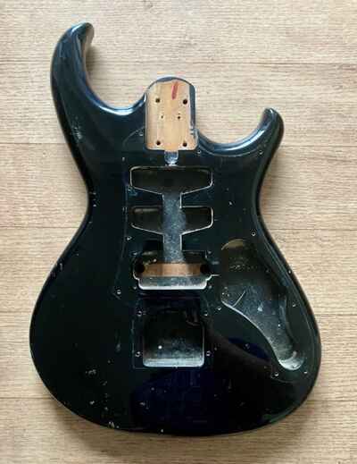 electric guitar body Aria Pro II RS Knight Warrior Solid wood Matsumoku black