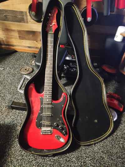 Aria Pro II FS Serries electric guitar With Case