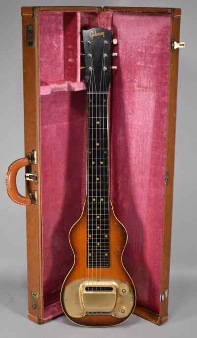 1950s Gibson BR-6 Electric Lap Steel Guitar Sunburst w / OHSC
