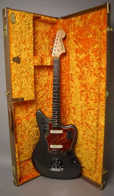 1964 Fender Jaguar Charcoal Frost Refin Pre-CBS w / HSC