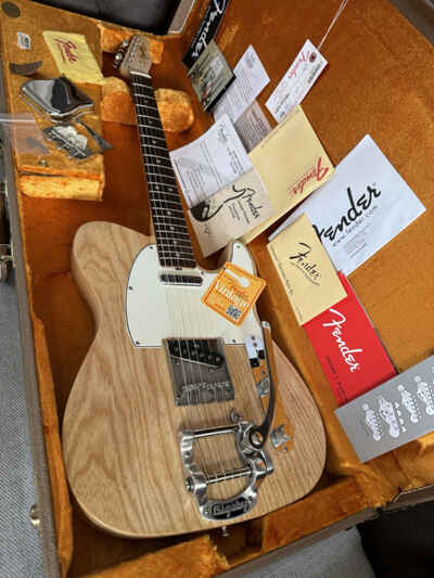?? Amazing ??Fender American Vintage 64 Telecaster Bigsby, Mastery, G&G Case, Candy