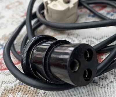 MARSHALL NETZ KABEL 60er JAHRE 3 POLIG POWER CABLE RARE JENNINGS HIWATT  VOX