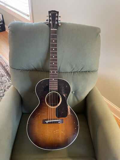 1950??s gibson lg2 3 / 4 acoustic guitar Super Rare