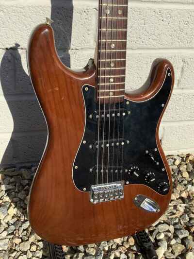 Fender  Stratocaster, Hardtail,  Walnut Brown, 1979 Made in USA