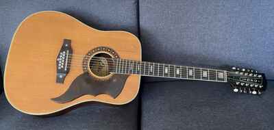 Eko Ranger 12 string acoustic guitar. Vintage made in Italy 60??s / 70??s